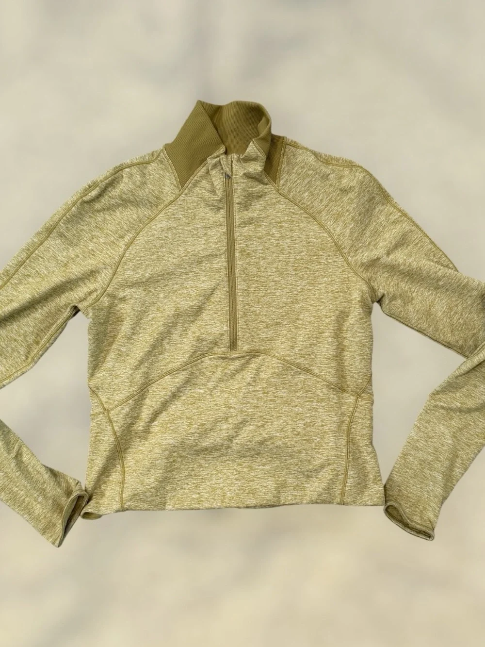 ILululemon Always Alert 1/2 Zip Heathered Grape Leaf
